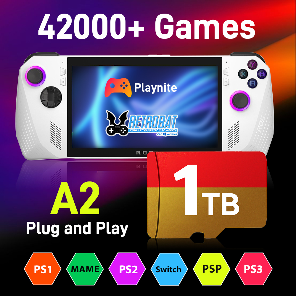 Retro Gaming Nook - 1TB Game Card with 42000+ Retro/AAA