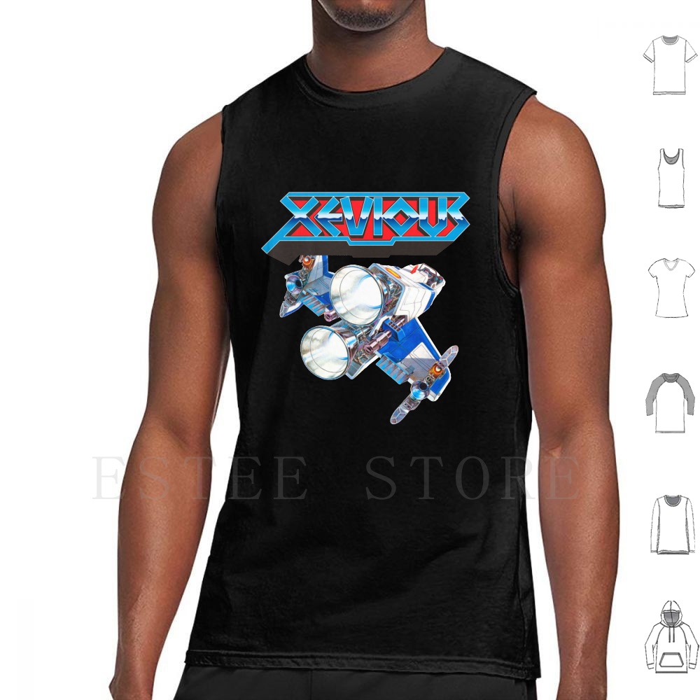 Retro Gaming Japan - Xevious Logo ( Ship ) Tank