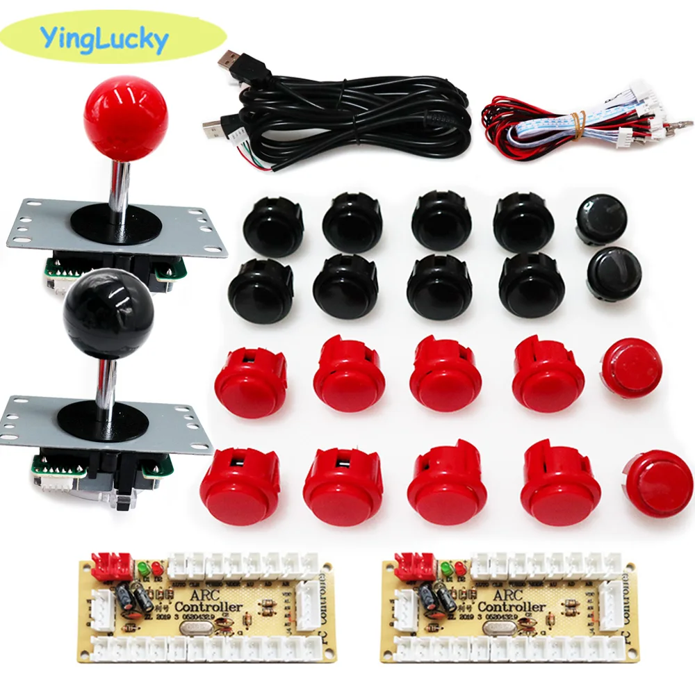 Arcade 2 Player Zero Delay Kit - огляд і ціна Arcade Button Kit