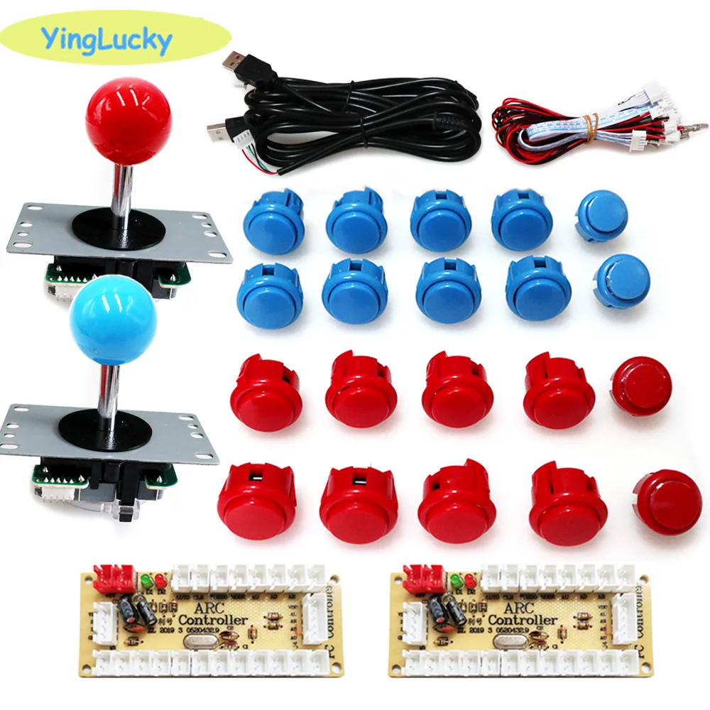 Arcade 2 Player Zero Delay Kit - огляд і ціна Arcade Button Kit