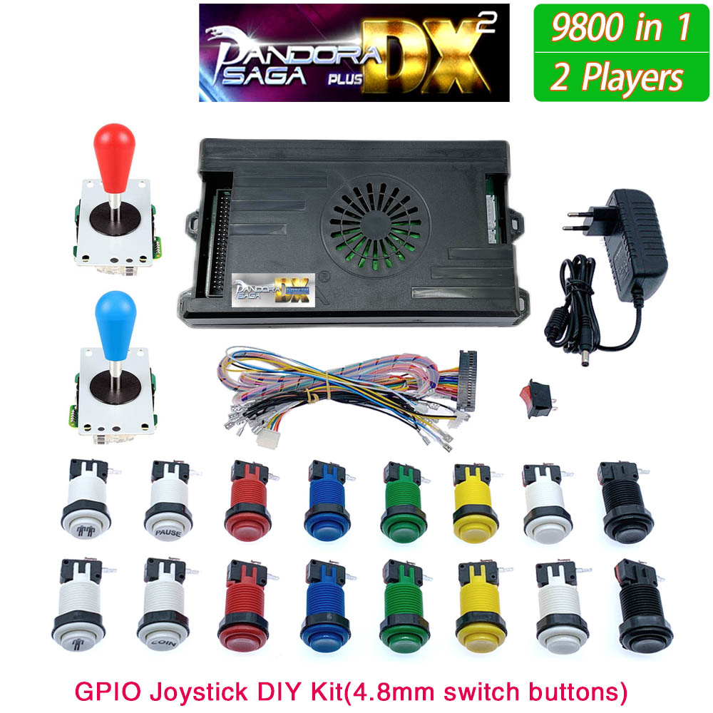 9800 in 1 Pandora Saga DX 2 Pl - огляд і ціна Arcade Button Kit