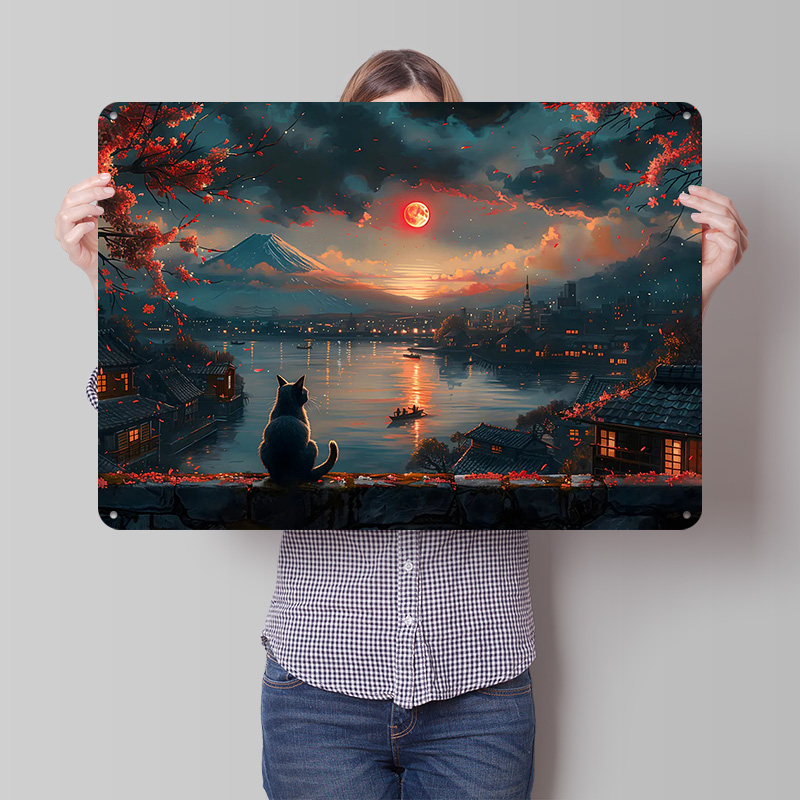 Cat Watching Sunset Over Japan - огляд і ціна Retro Gaming Japan