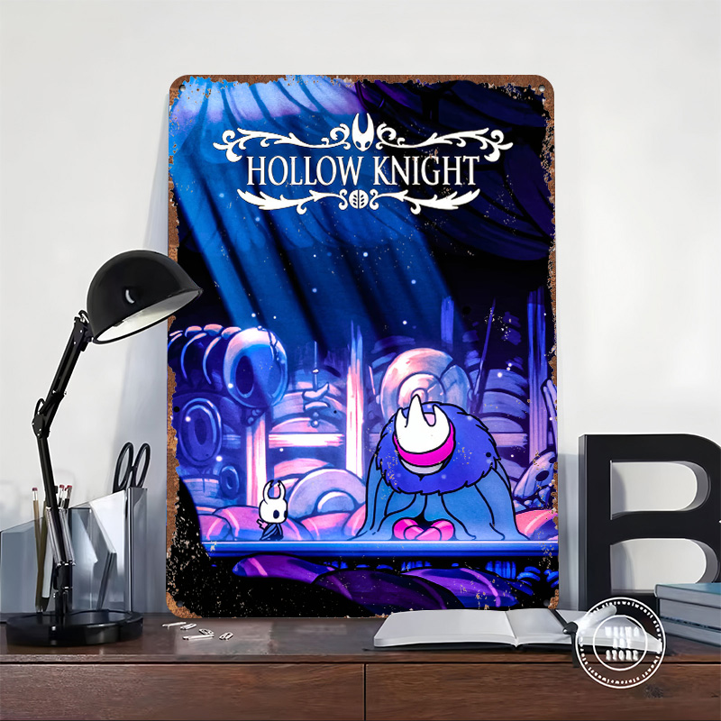 Hollow Knight Game Art Printed - огляд і ціна Retro Knight Gaming