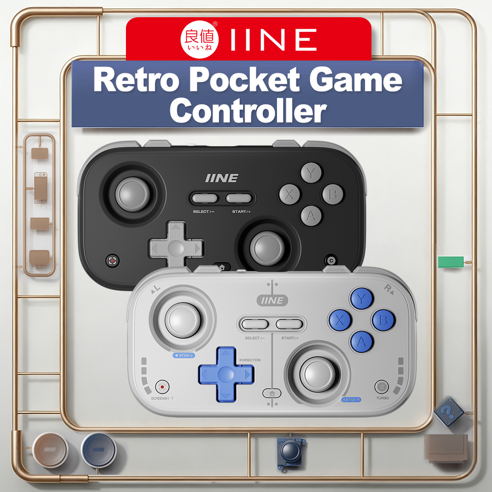 IINE Mini Controller Retro Poc - огляд і ціна Retro Gaming Nook