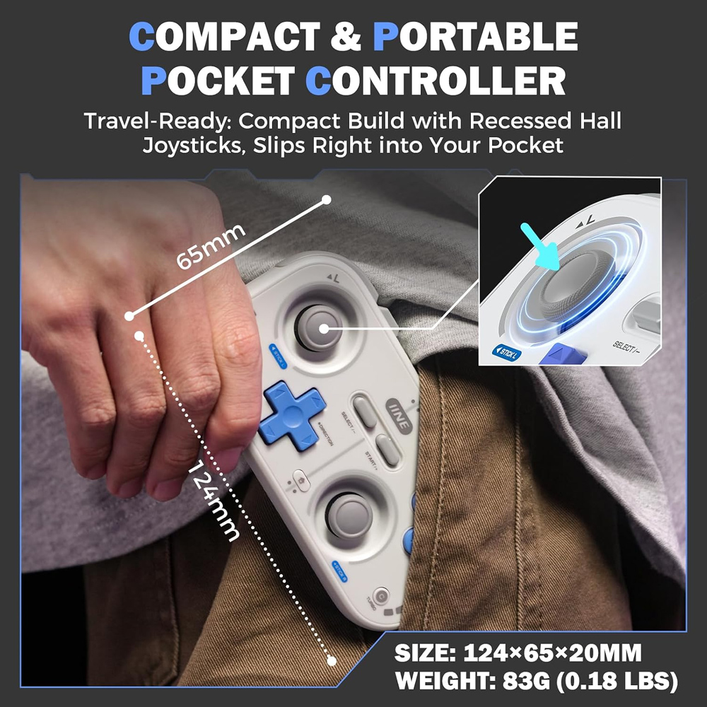 IINE Mini Controller Retro Poc - огляд і ціна Retro Gaming Nook
