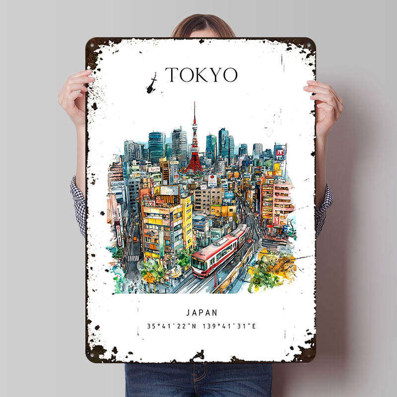 Tokyo Japan Travel Printed Pos - огляд і ціна Retro Gaming Japan