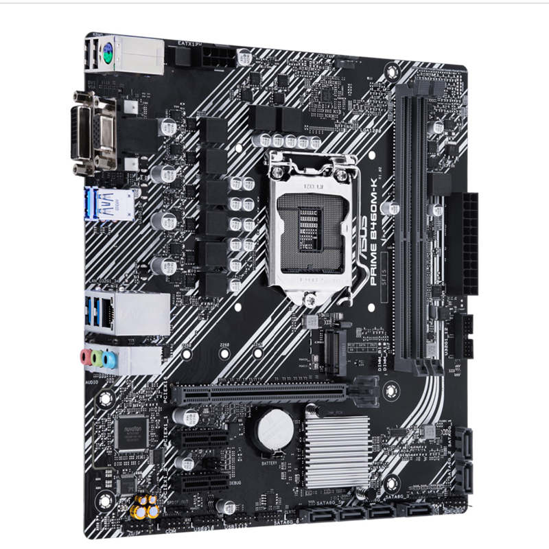 ASUS TUF GAMING B460M-K  mATX  - огляд і ціна Intel Cpu Core I9