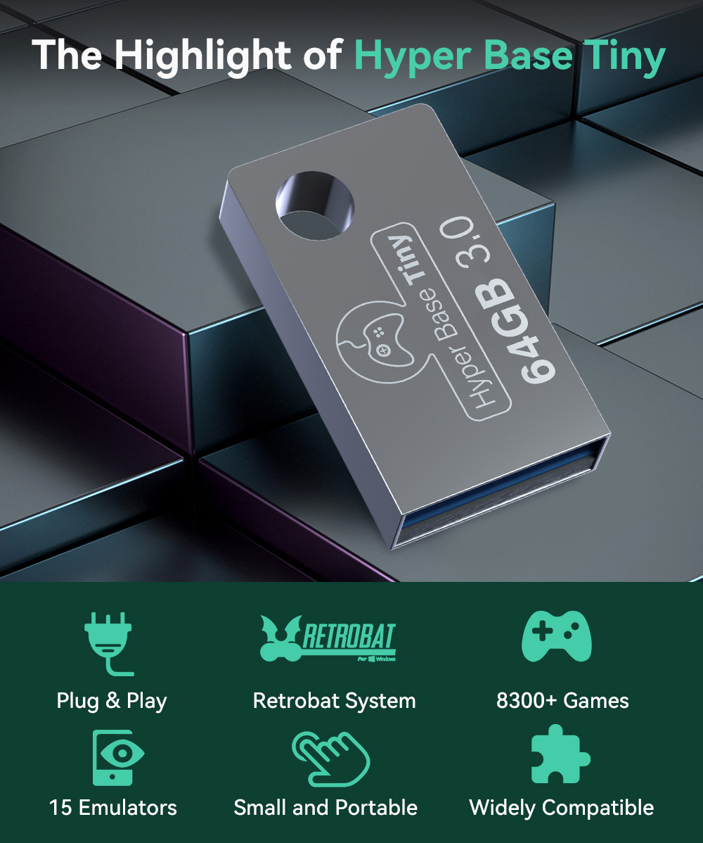 JMachen 64GB Portable USB 3.0  - огляд і ціна Retro Gaming Nook