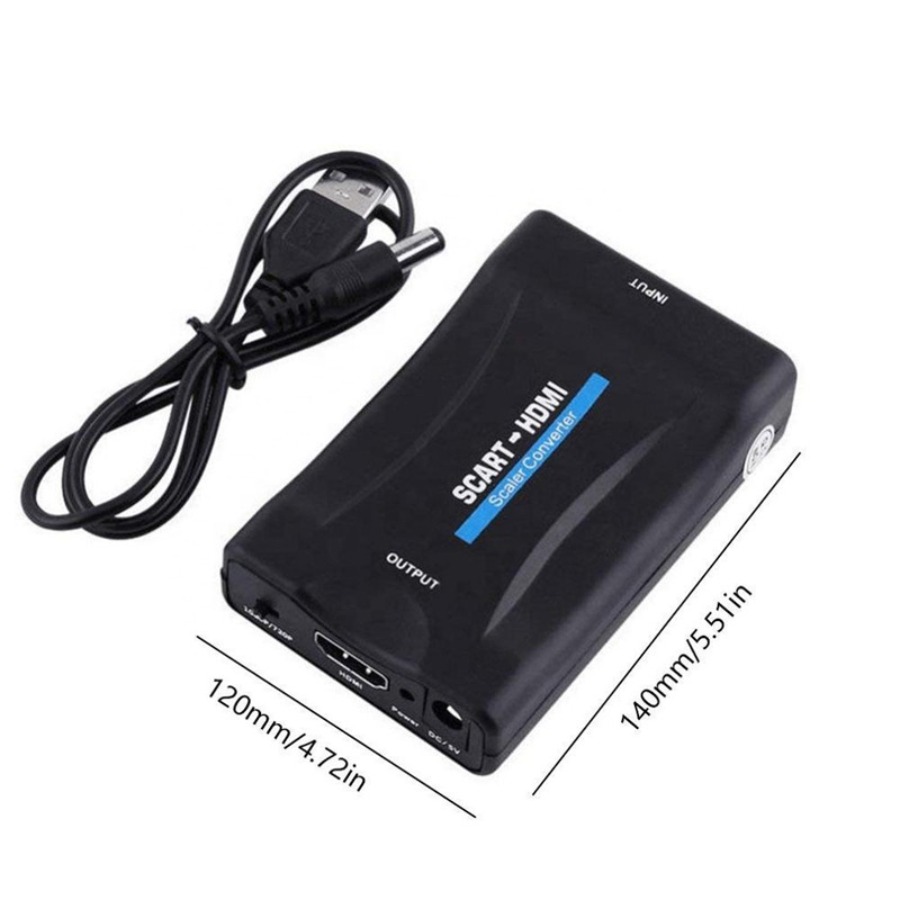 1080P SCART To HDMI-compatible - огляд і ціна Scart To Hdmi