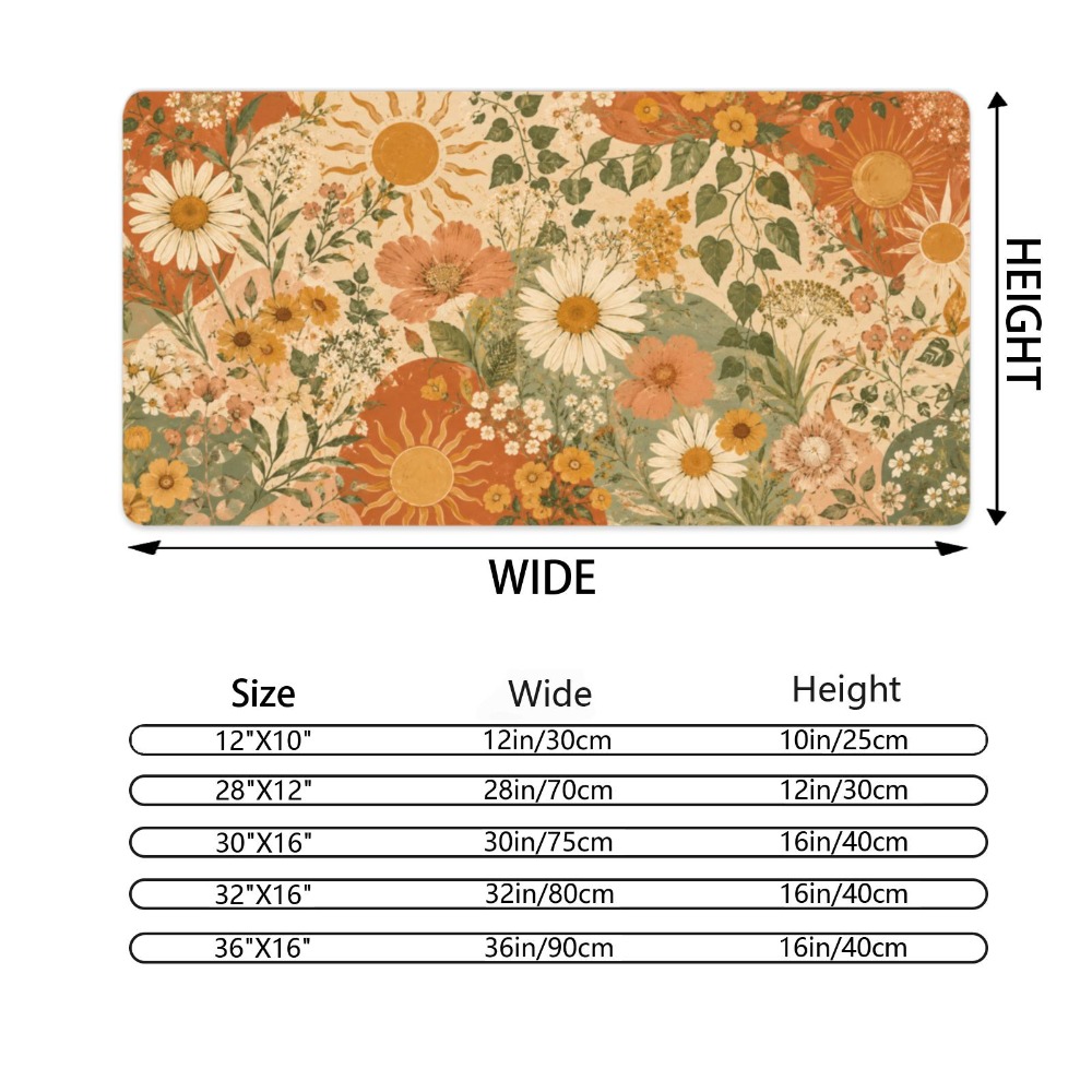 Retro Sunflower Pattern Full-S - огляд і ціна Retro Gaming Xl