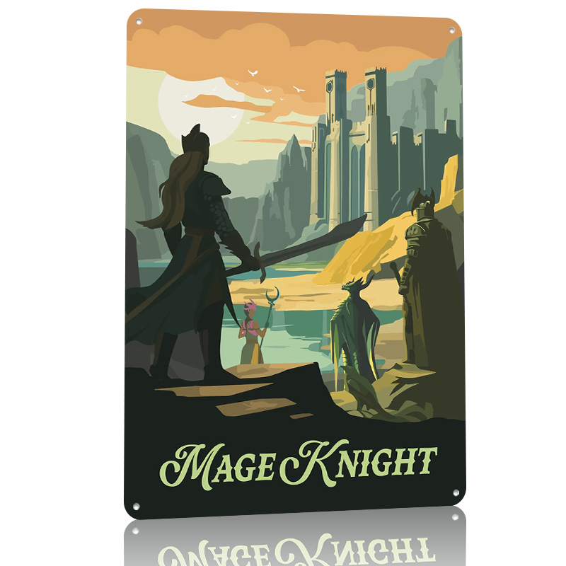 Mage Knight Board Game Inspire - огляд і ціна Retro Knight Gaming