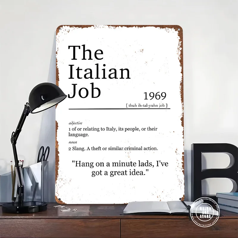 Italian Job Poster Customized  - огляд і ціна Retro Gaming Jobs