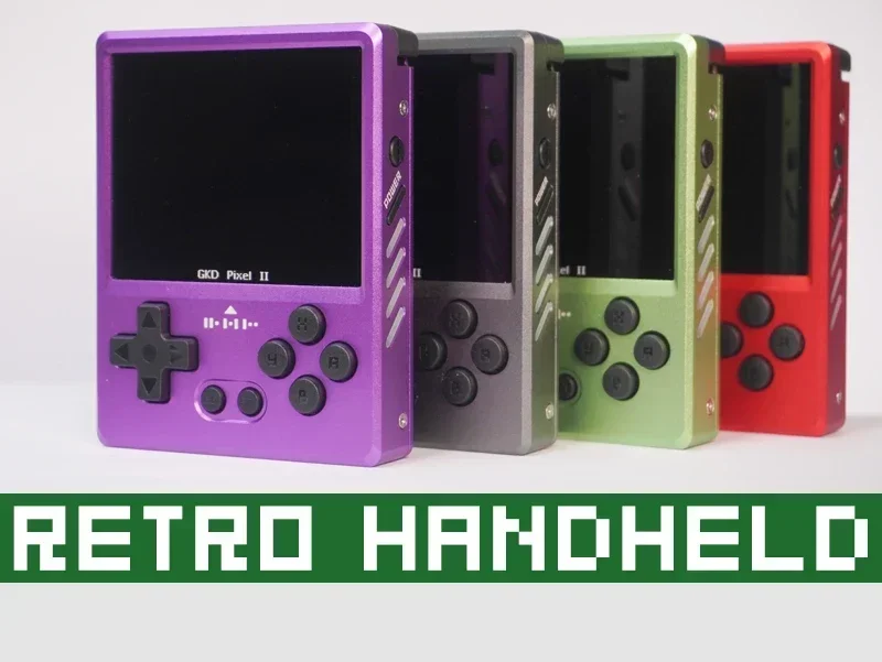 GKD Pixel 2 Handheld Game Cons - огляд і ціна Retro Gaming Nook