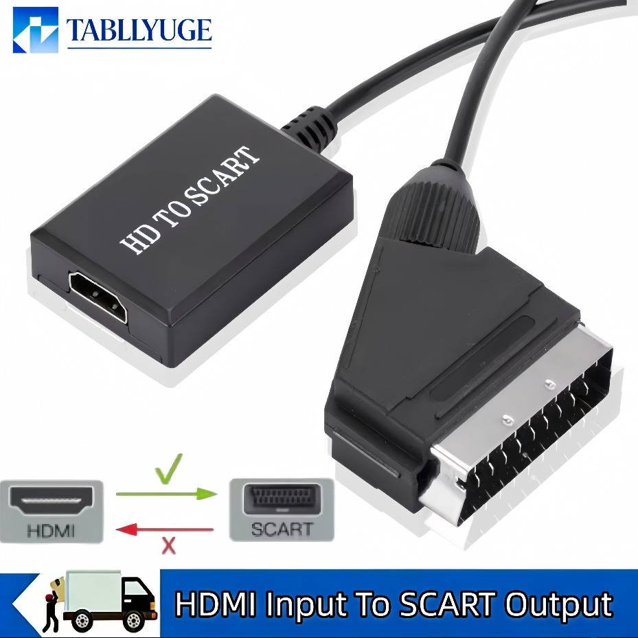 SCART Video and Audio Amplifie - огляд і ціна Scart To Hdmi