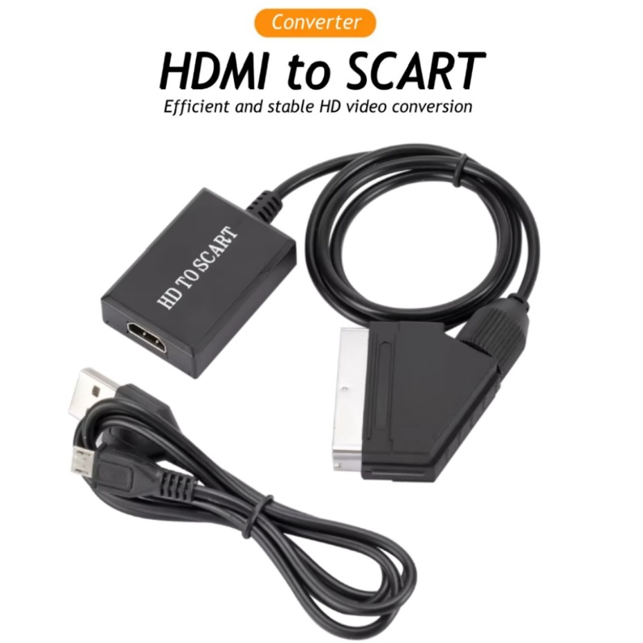 SCART Video and Audio Amplifie - огляд і ціна Scart To Hdmi