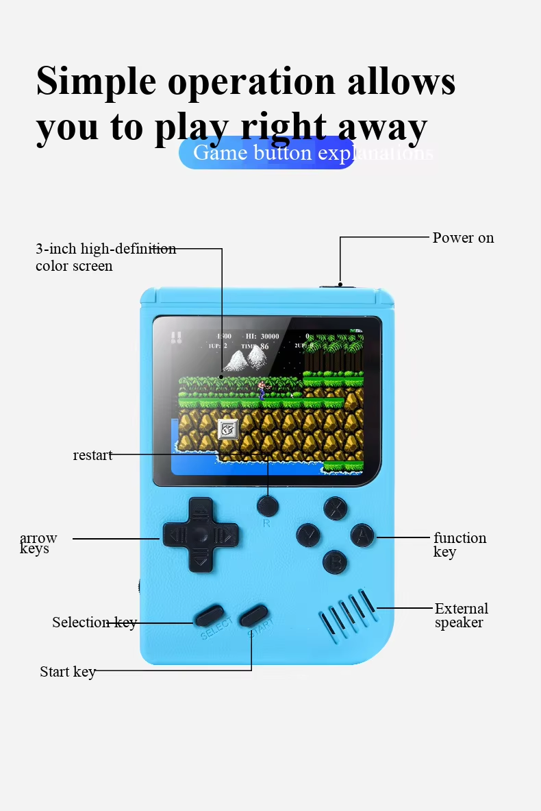 400 In 1 MINI Games Handheld G - огляд і ціна Retro Gaming Upscaler