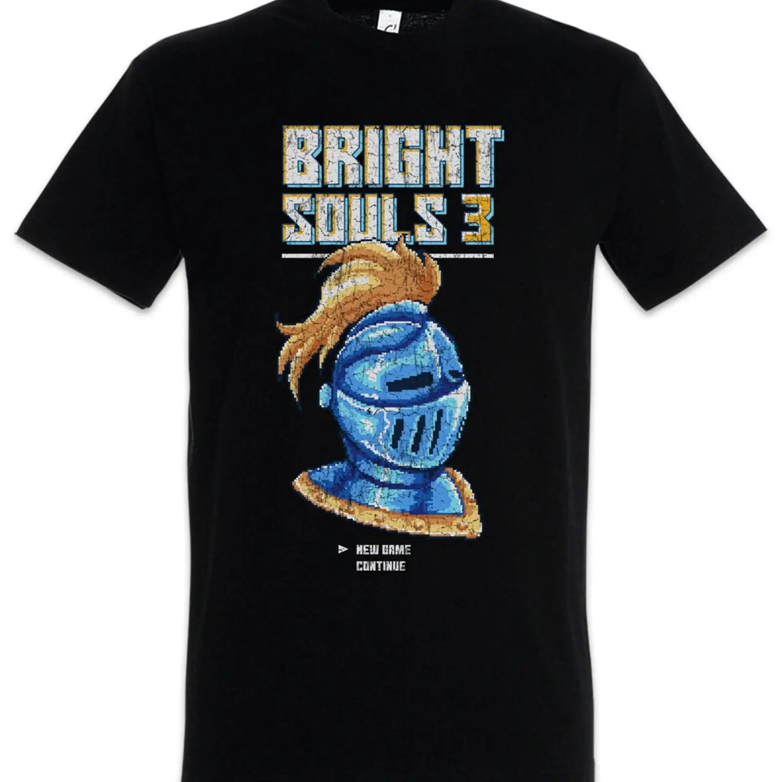 Bright Souls 3 T Shirt Pixel 8 - огляд і ціна Retro Knight Gaming