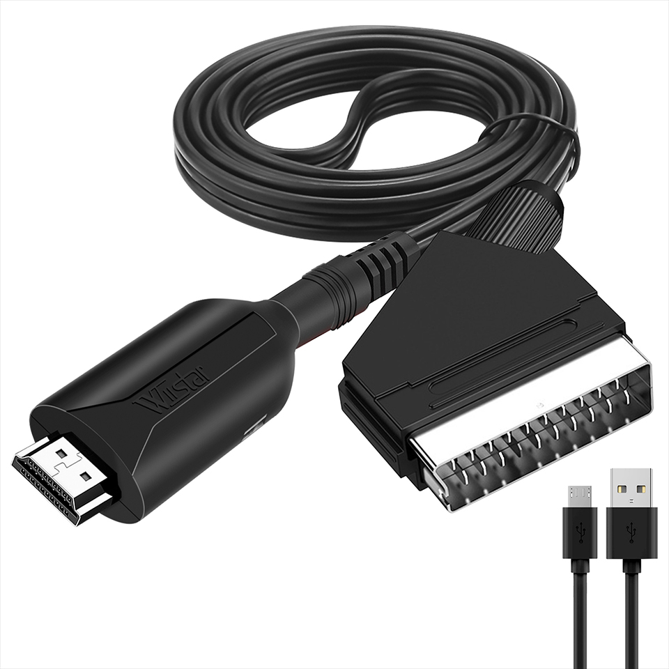 HDMI-Compatible to SCART Cable - огляд і ціна Scart To Hdmi