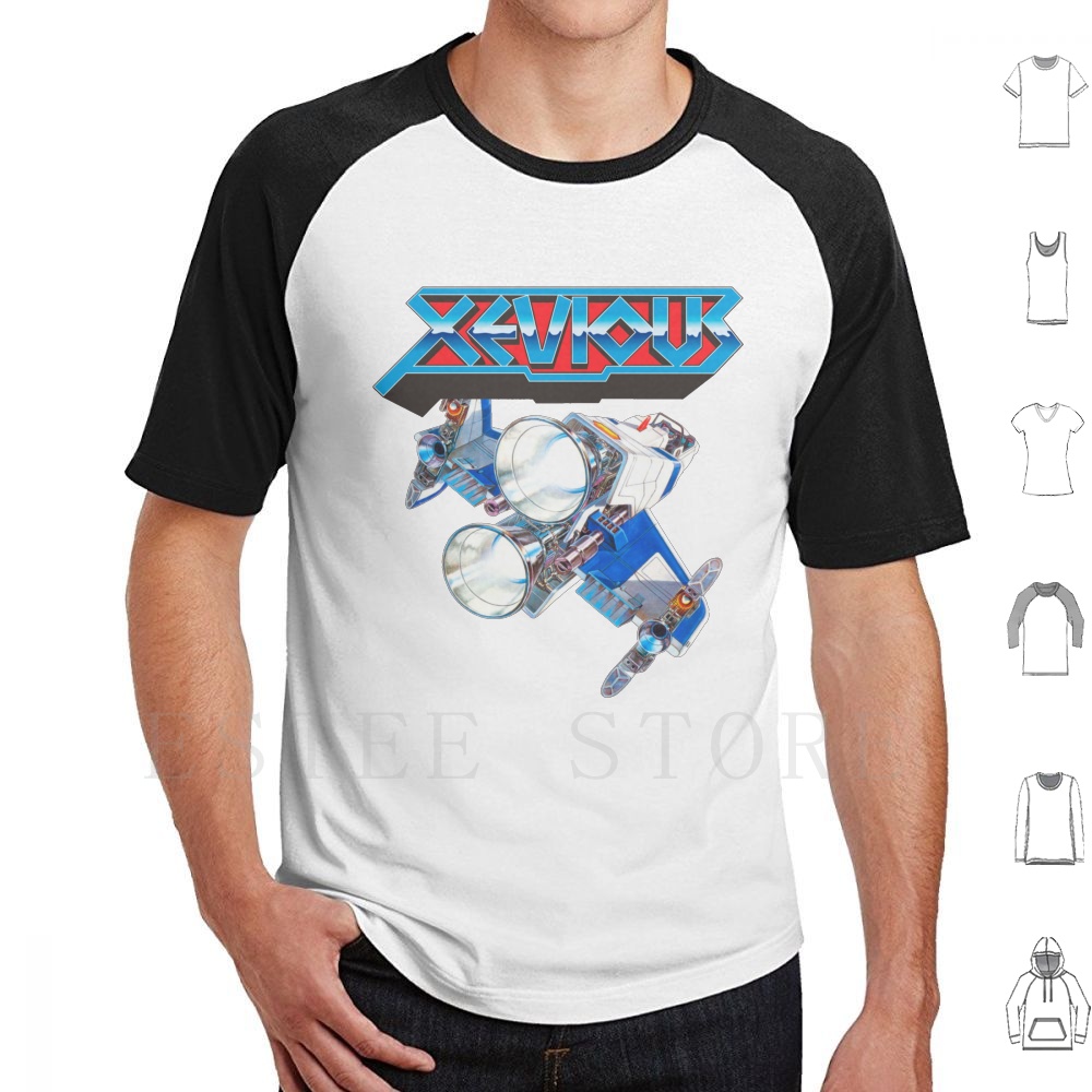 Xevious Logo ( Ship ) T Shirt  - огляд і ціна Retro Gaming Japan