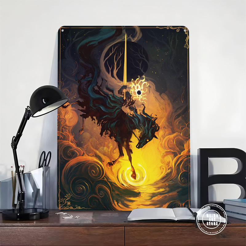 The Eclipse Knight Metal Poste - огляд і ціна Retro Knight Gaming