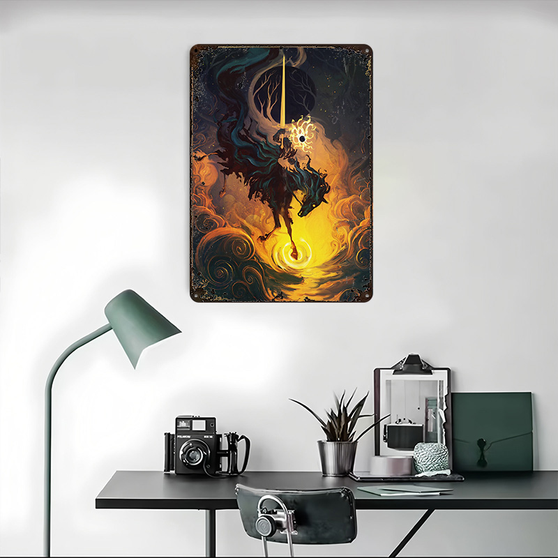 The Eclipse Knight Metal Poste - огляд і ціна Retro Knight Gaming