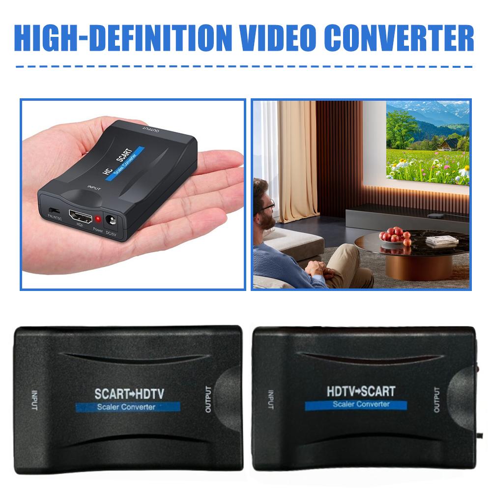 1080P HDMI to SCART Video Audi - огляд і ціна Scart To Hdmi