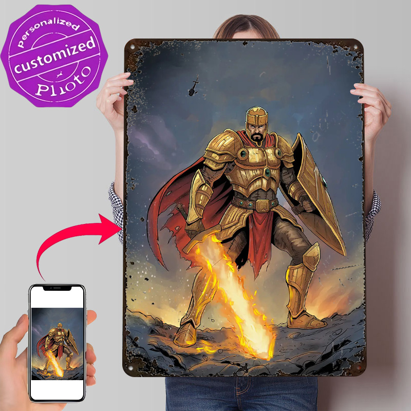 Golden Knight With Flaming Swo - огляд і ціна Retro Knight Gaming