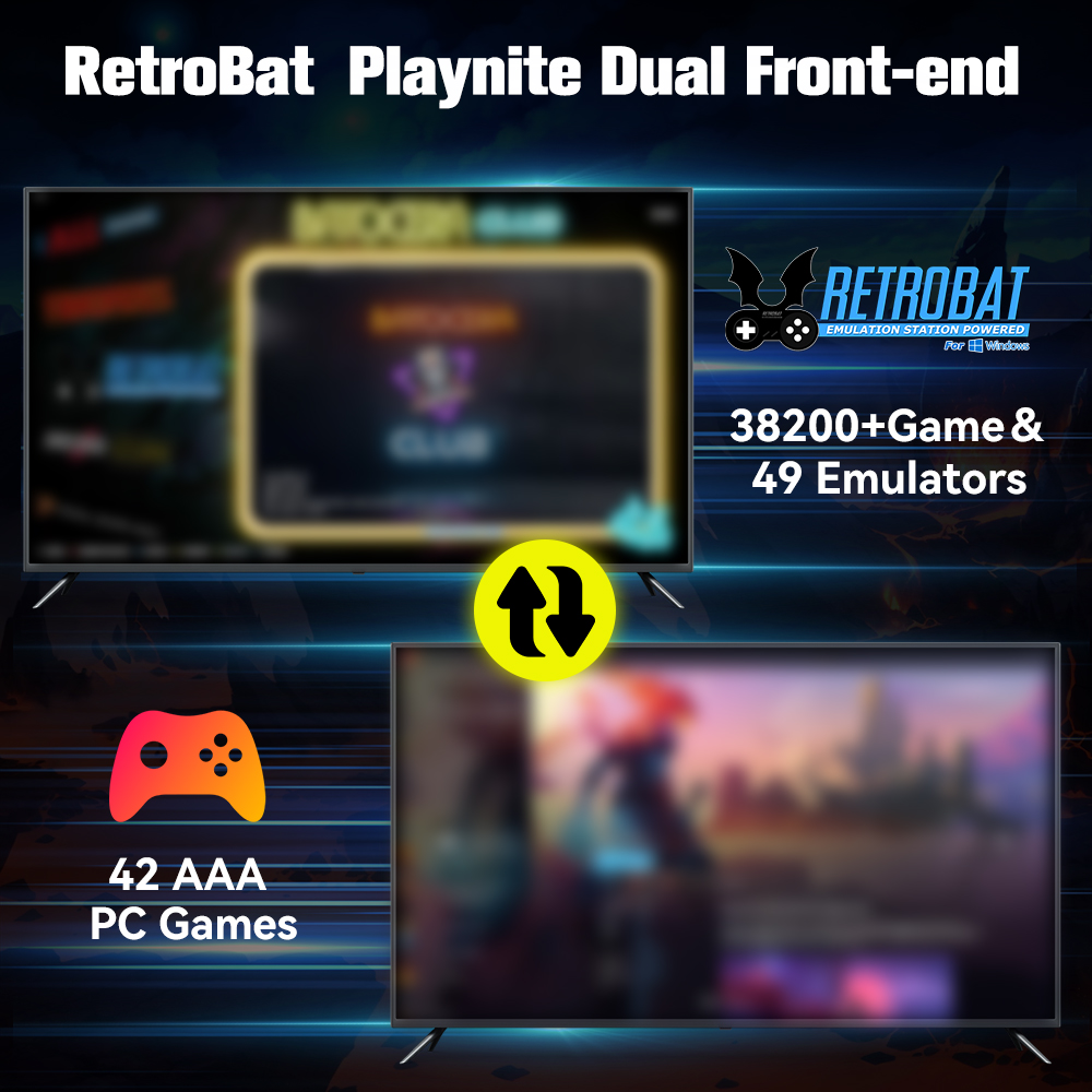 Retrobat＆Playnite System HDD R - огляд і ціна Retro Gaming Nook