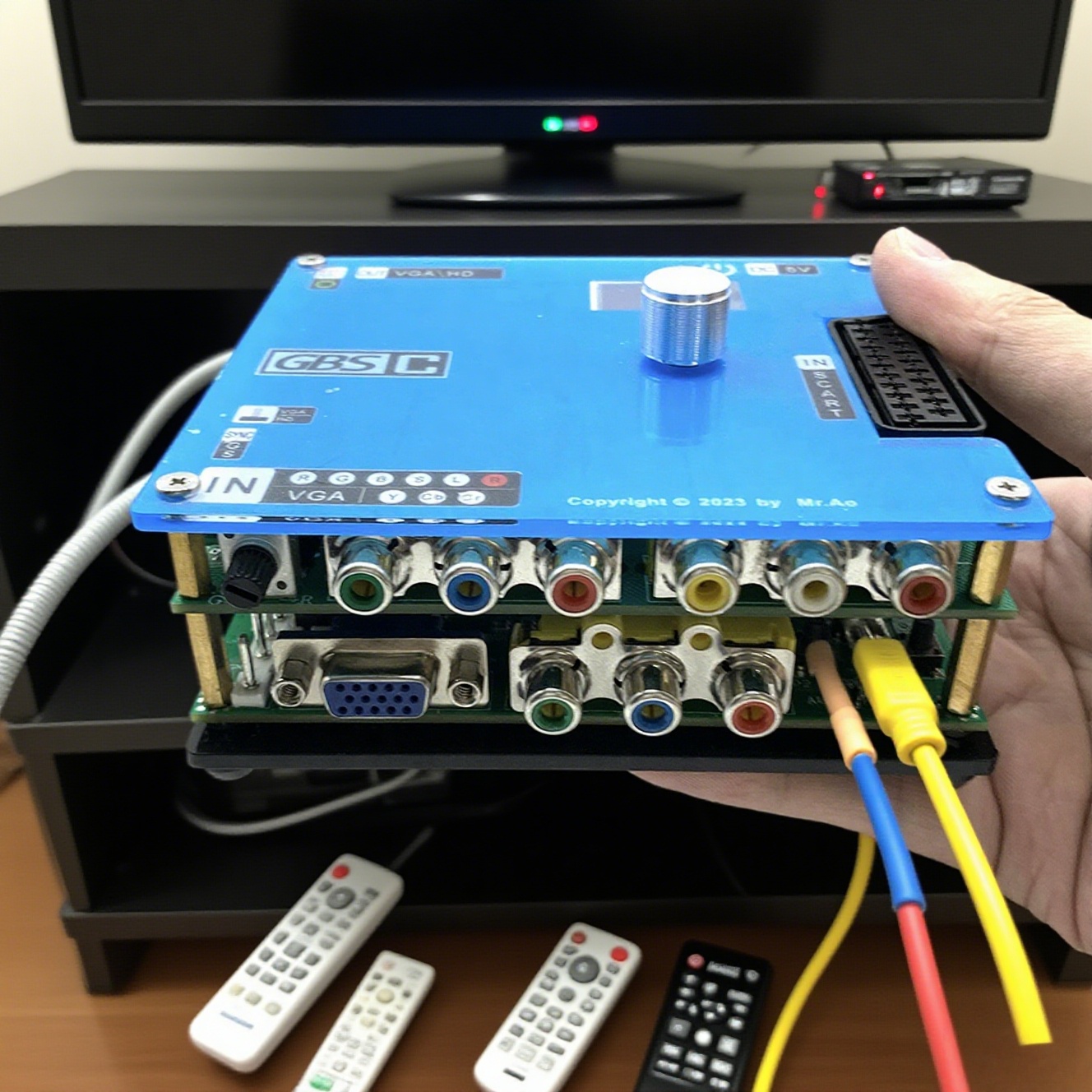 GBS Control Video Game Signal  - огляд і ціна Scart To Hdmi