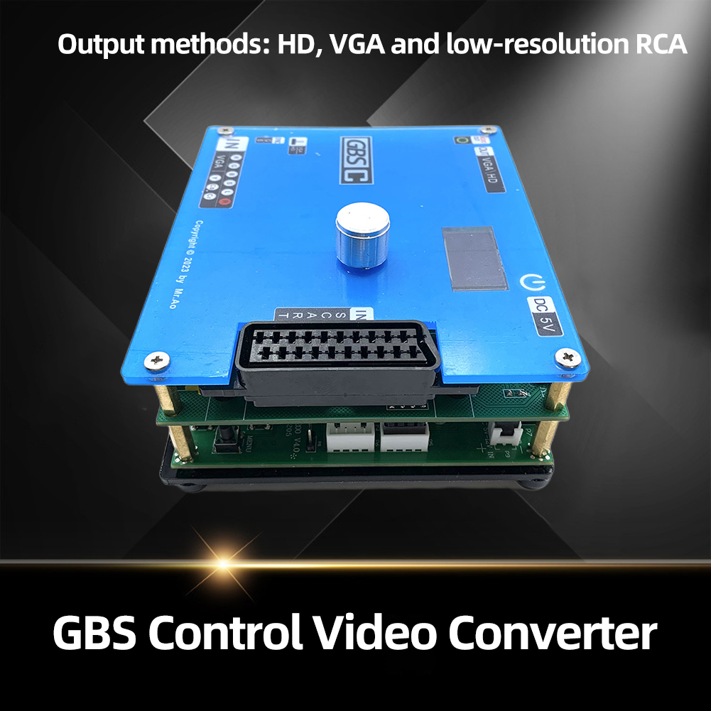 GBS Control Video Game Signal  - огляд і ціна Scart To Hdmi