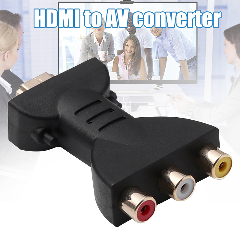 HDMI to AV Converter 3 RCA Ful - огляд і ціна Scart To Hdmi