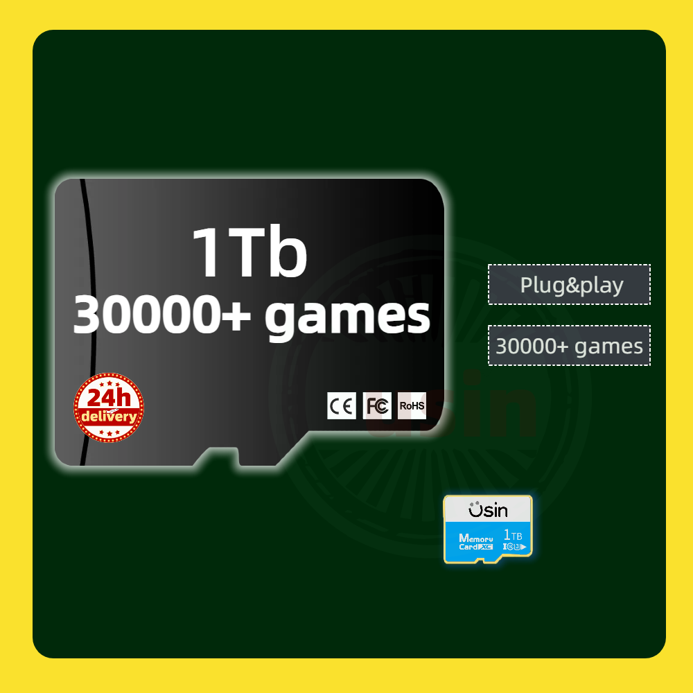 Game Card For Miyoo Flip 30000 - огляд і ціна Retro Gaming Handheld Console