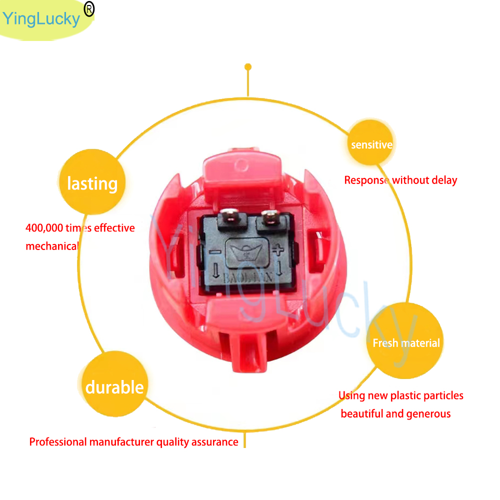 12pcs Arcade Push Button, Sanw - огляд і ціна Arcade Button Kit