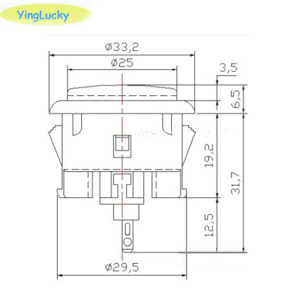 12pcs Arcade Push Button, Sanw - огляд і ціна Arcade Button Kit