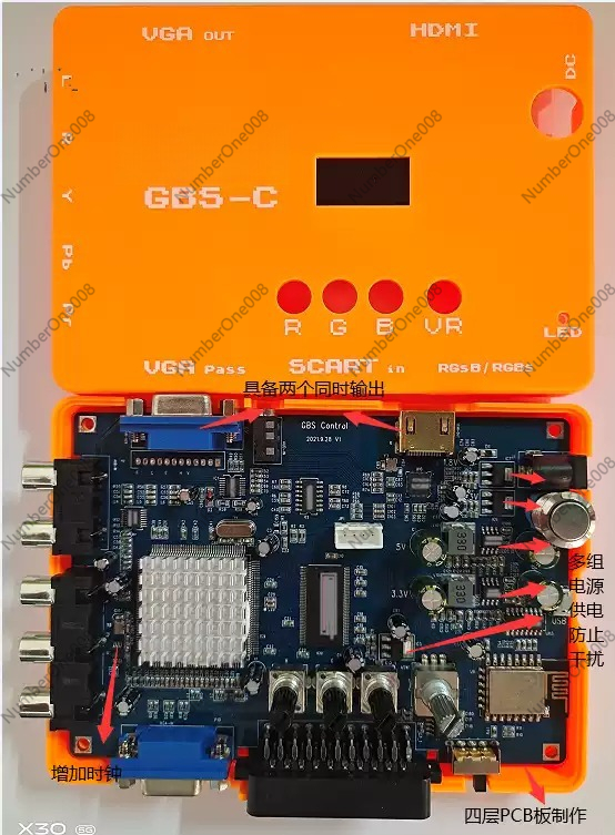Low Resolution Game RGBS Compo - огляд і ціна Scart To Hdmi
