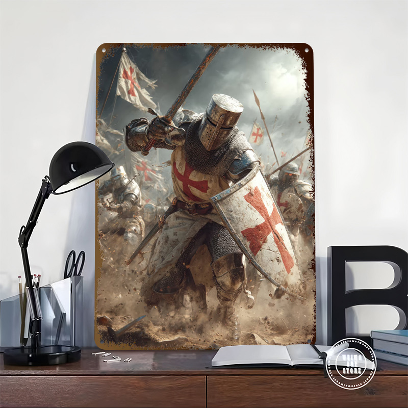 Crusader Knight Charge 3D Prin - огляд і ціна Retro Knight Gaming