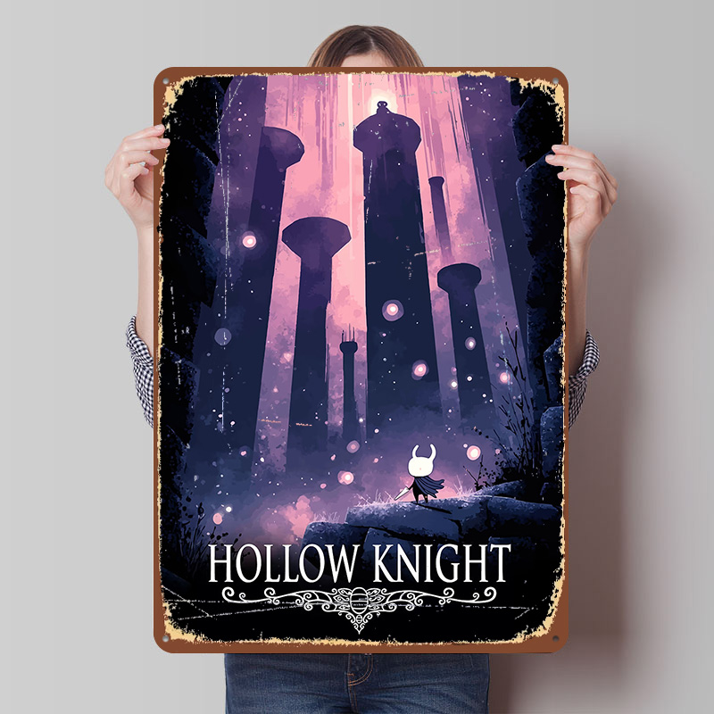 Hollow Knight Game Printed Pos - огляд і ціна Retro Knight Gaming