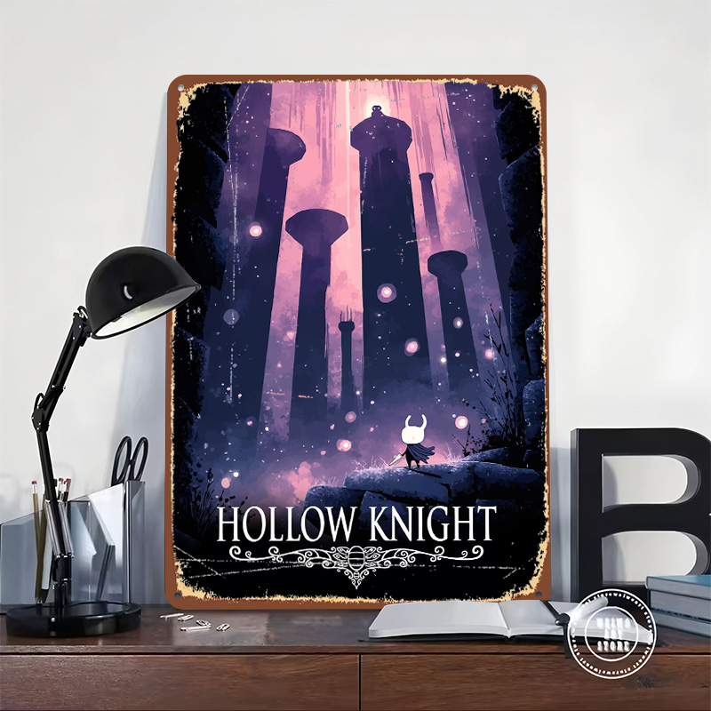Hollow Knight Game Printed Pos - огляд і ціна Retro Knight Gaming