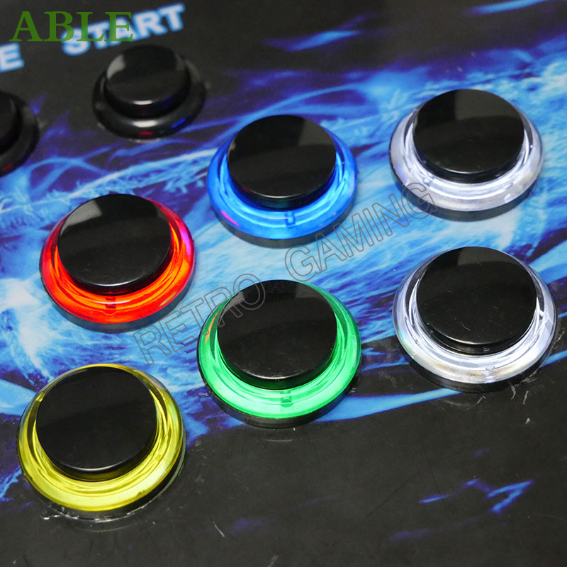12pcs 6 Colors Arcade LED Push - огляд і ціна Arcade Button Kit