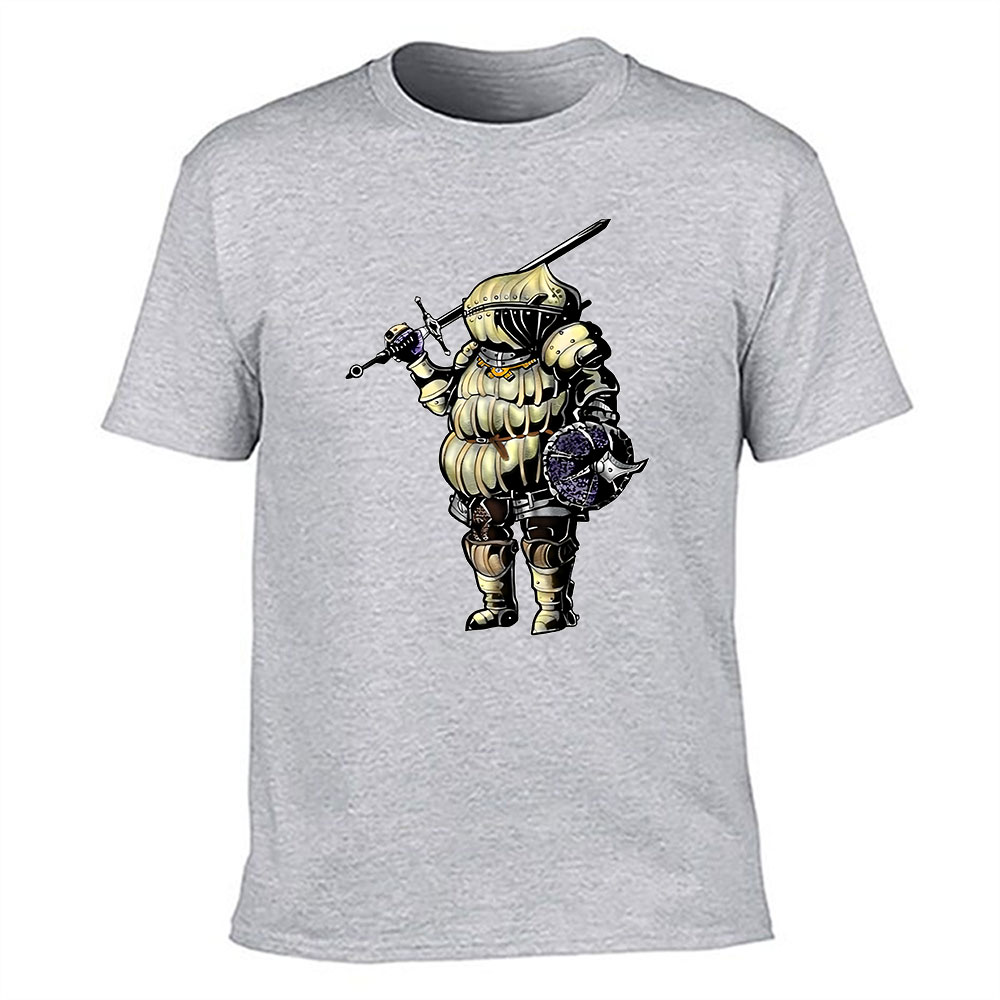 Men's Cotton Short Sleeve T-Sh - огляд і ціна Retro Knight Gaming