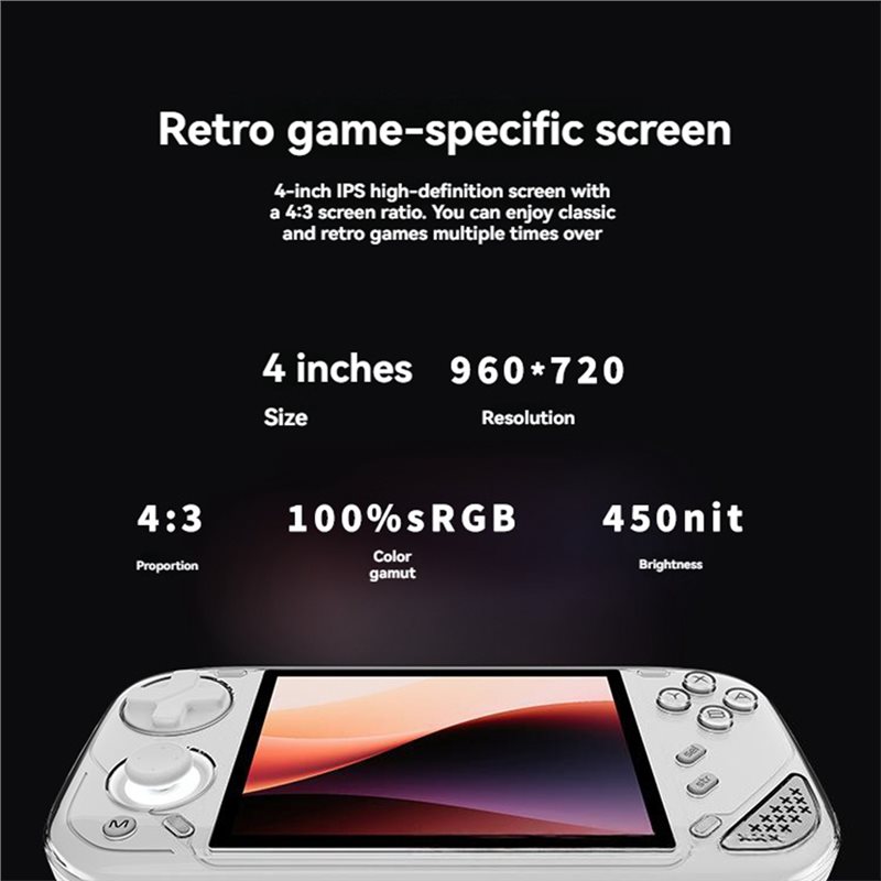 Handheld Game Console 4Inch IP - огляд і ціна Retro Gaming Handheld Console