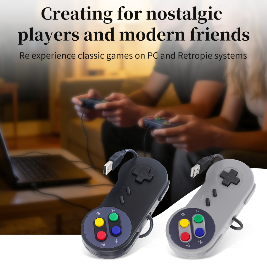 USB Gamepad Gaming Joystick Re - огляд і ціна Retro Gaming For Windows