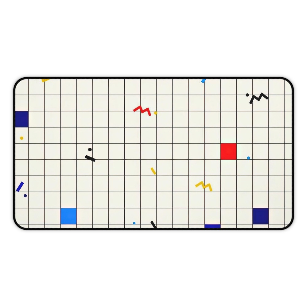 Retro Geometric Grid Desk Mat  - огляд і ціна Retro Gaming Xl