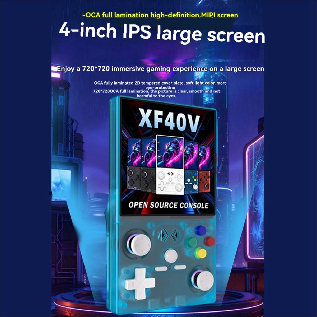 A86G NEW XF40V Retro Handheld  - огляд і ціна Retro Gaming Handheld Console