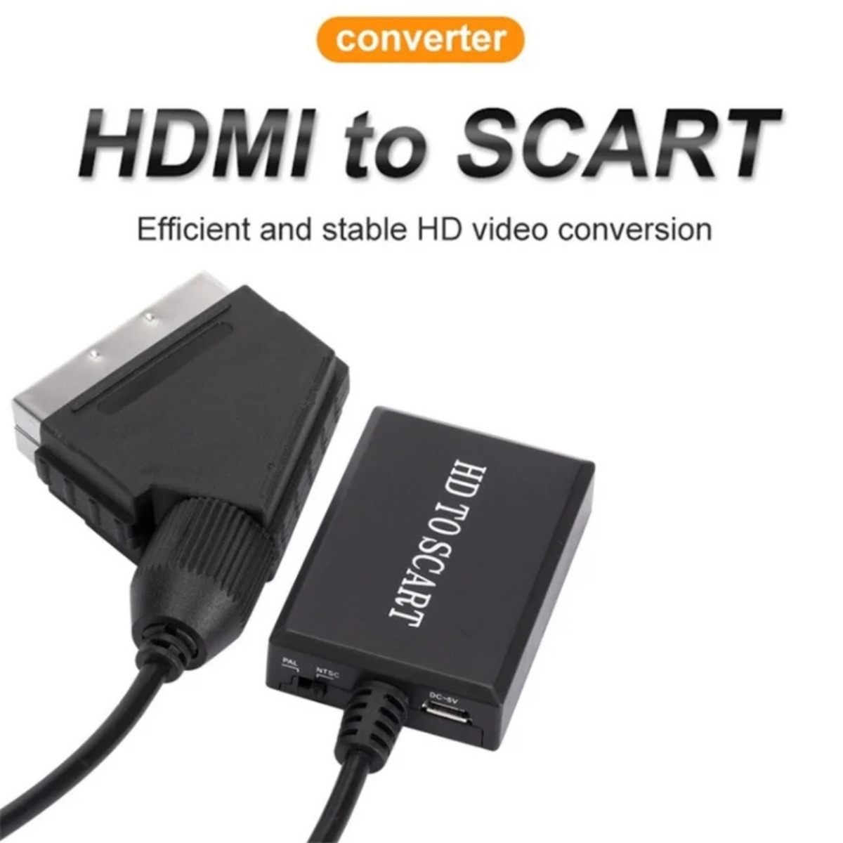 LccKaa 1080P HDMI To SCART Ada - огляд і ціна Scart To Hdmi