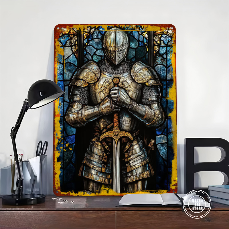Knight in Shining Armor Tin Pl - огляд і ціна Retro Knight Gaming