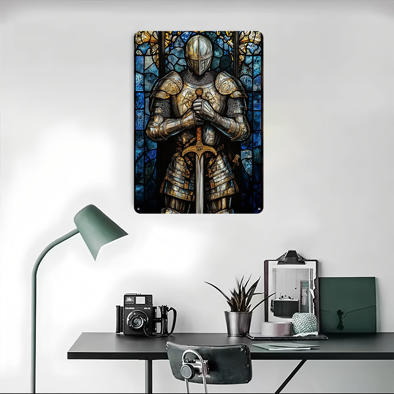 Knight in Shining Armor Tin Pl - огляд і ціна Retro Knight Gaming