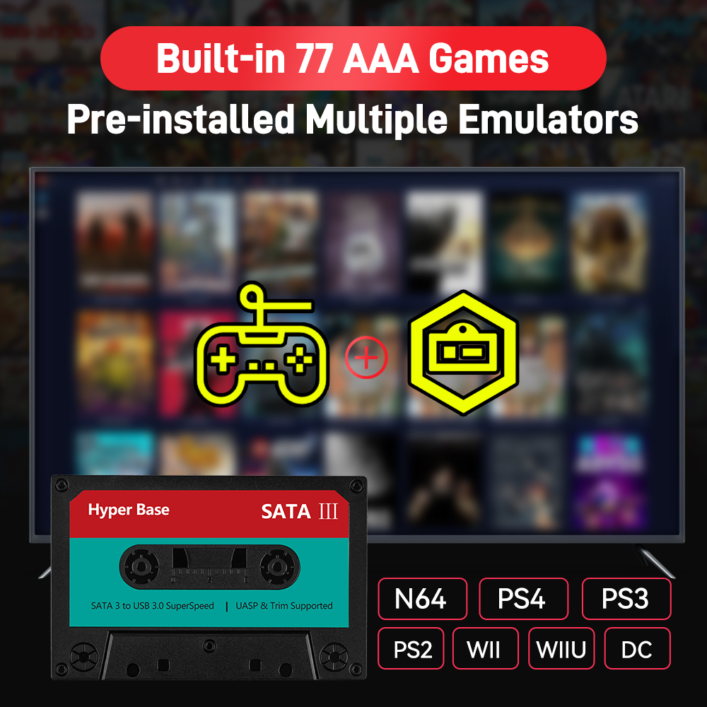 Portable 500G/2T Retro Game Ha - огляд і ціна Retro Gaming Nook