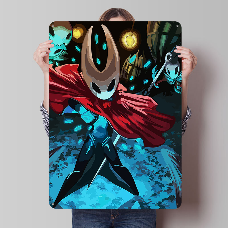 Hollow Knight Gaming Tin Poste - огляд і ціна Retro Knight Gaming