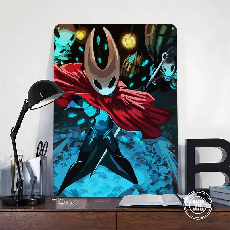 Hollow Knight Gaming Tin Poste - огляд і ціна Retro Knight Gaming